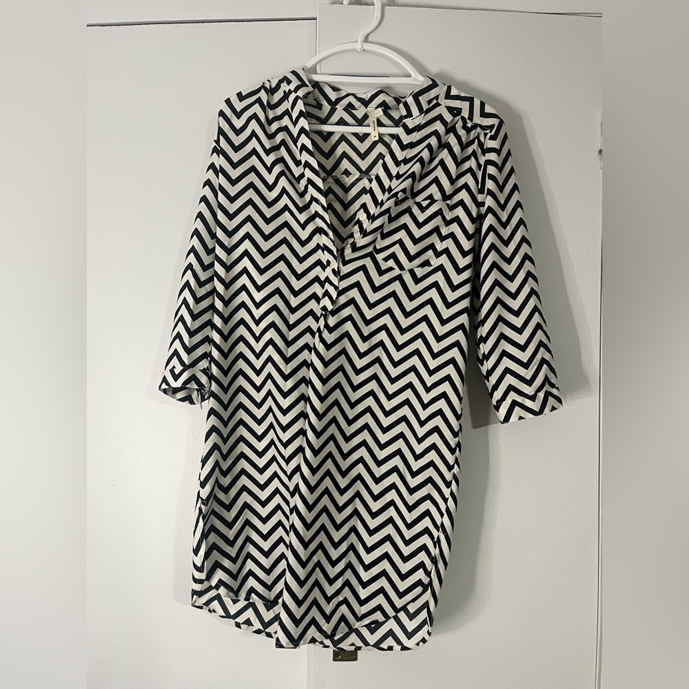Striped Business Casual Shirt